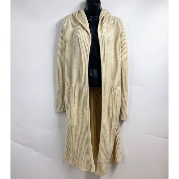 Urban Outfitters Women's‎ Open Front Chunky Ribbed Long Sleeve Cardigan Size S - Picture 1 of 13